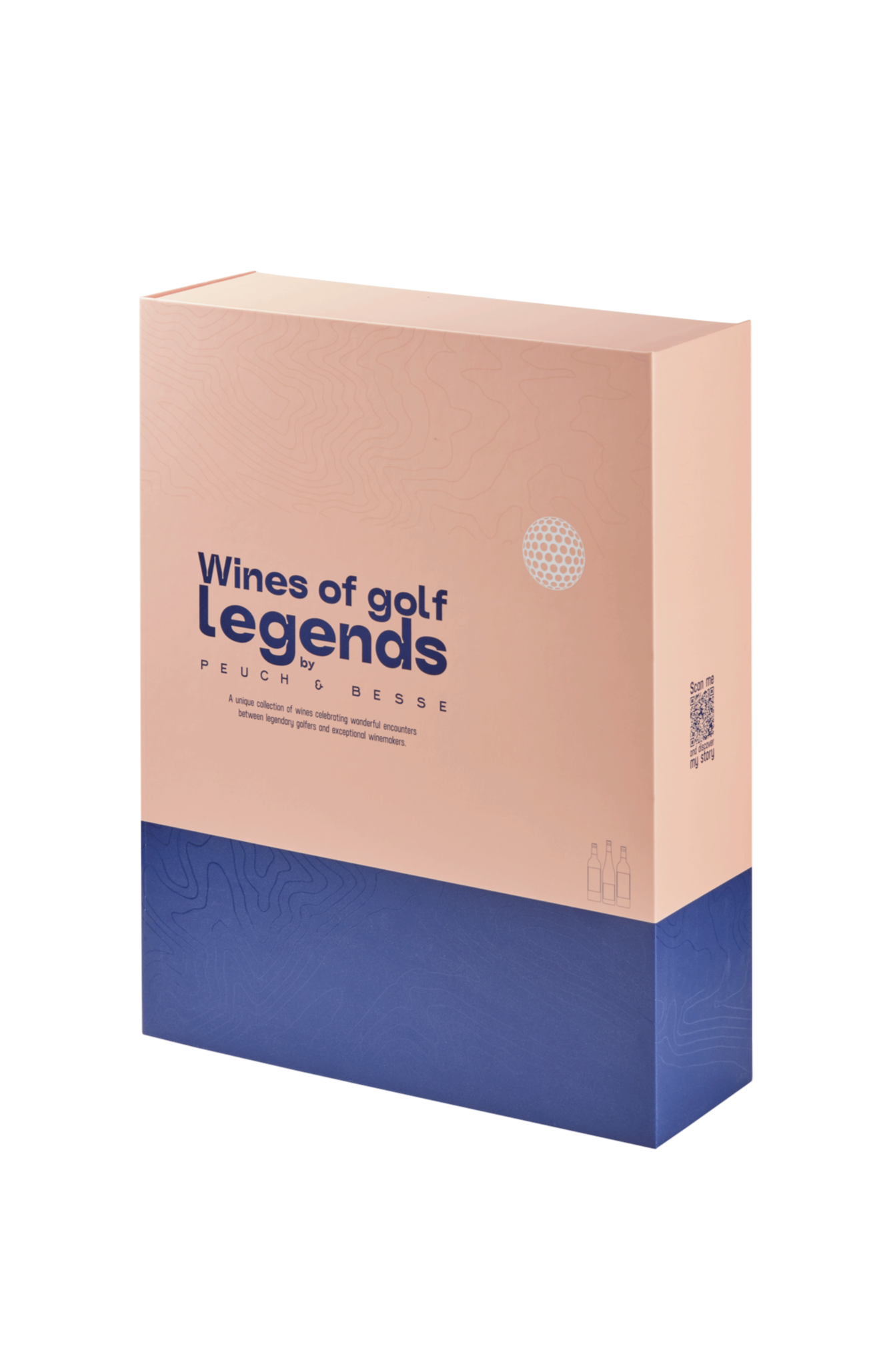 Coffret luxe trois bouteilles Il Palazzo, Selbach Oster et Château Fourney